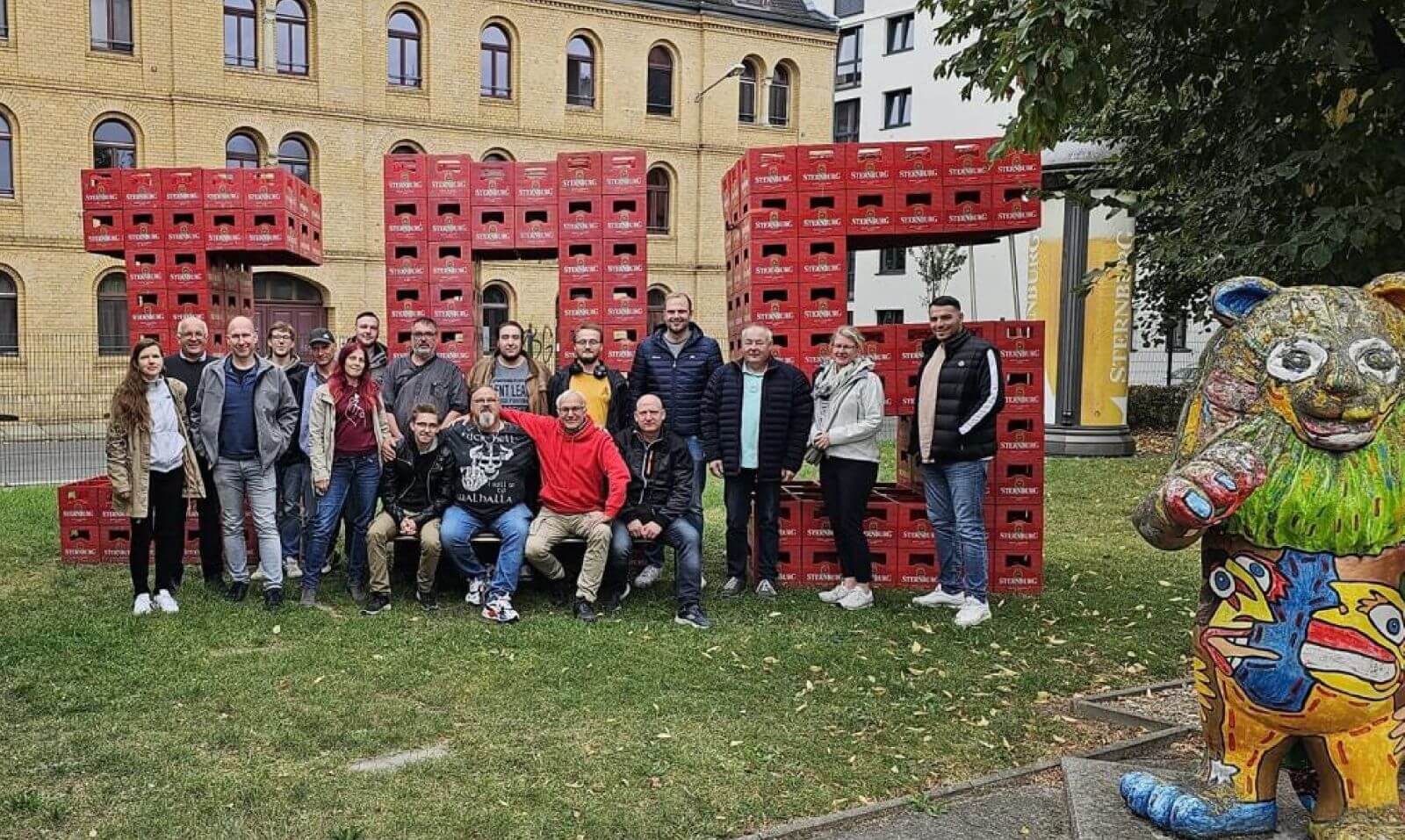 Teamevent der Harzer Kartonagen in Leipzig