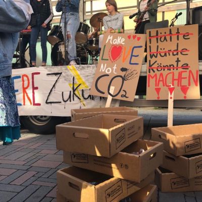 Fridays For Future Goslar Harzer Kartonagen 1