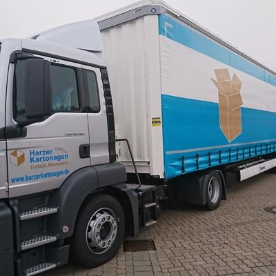 Fuhrpark Transport Kartonagen