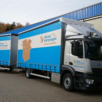 Harzer Kartonagen Logistik Transport Und Lieferung Von Verpackungen