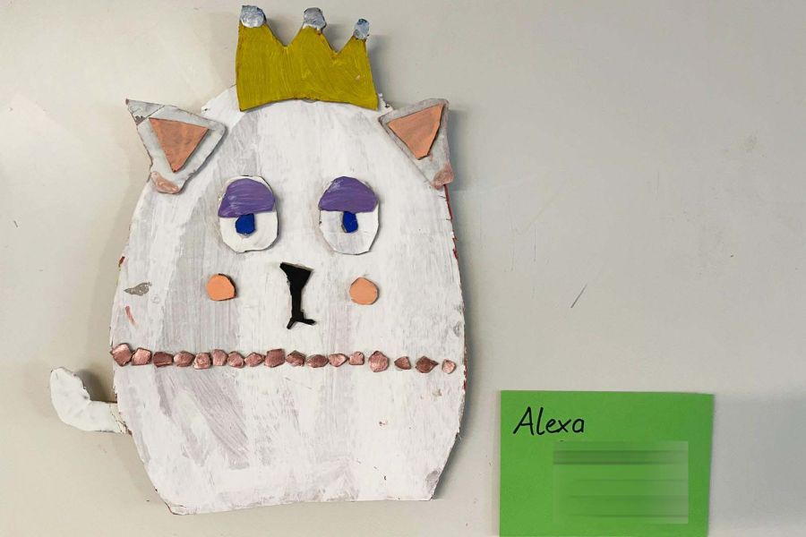 Schüler der Realschule Goldene Aue in Goslar haben Wellpappe kreativ eingesetzt