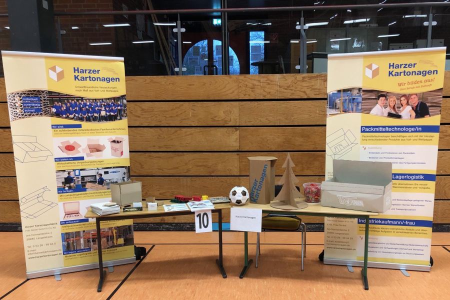 Ausbildung zum Packmitteltechnologen beim Berufsweg-Parcours in Liebenburg vorgestellt