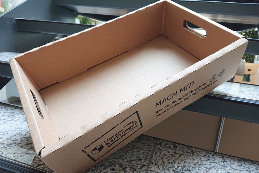 Neu: die Harzer Kartonagen Einkaufsbox