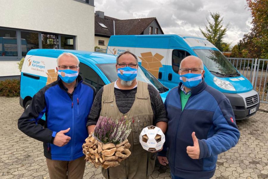 Werkstattleiter Dirk Hoffmann feierte sein 30-jähriges Firmenjubiläum