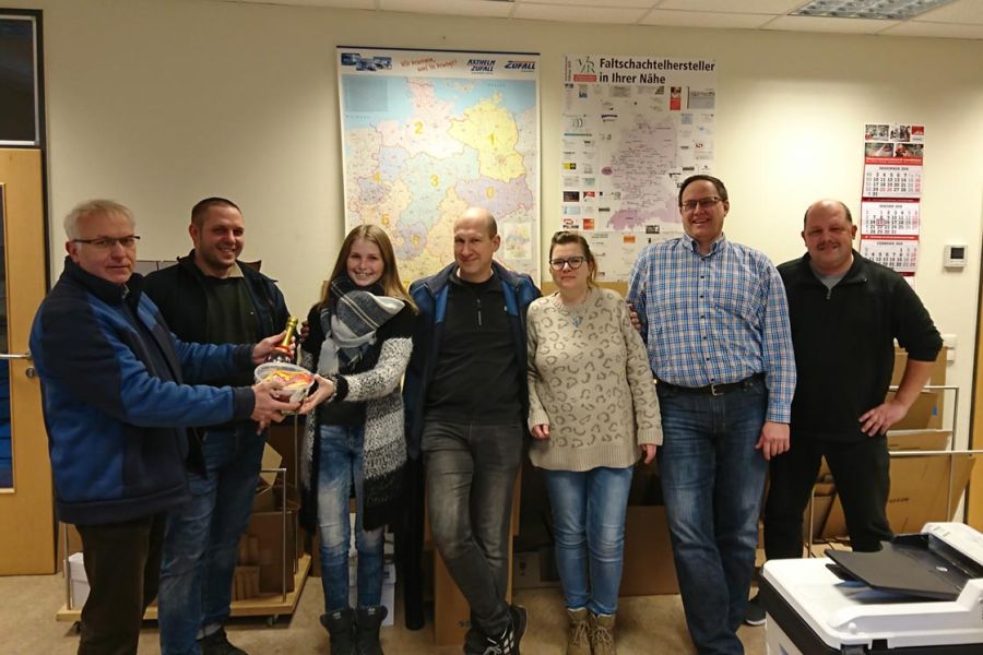 Kaufmännisches Team gewinnt Kegelwettbewerb