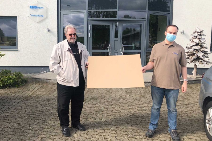 Pappe für den Naturschutzbund (NABU) Goslar