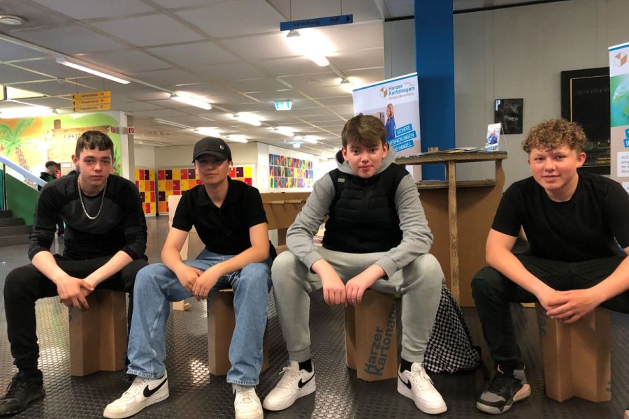 Berufsweltorientierungsmesse in der Realschule Goldene Aue in Goslar
