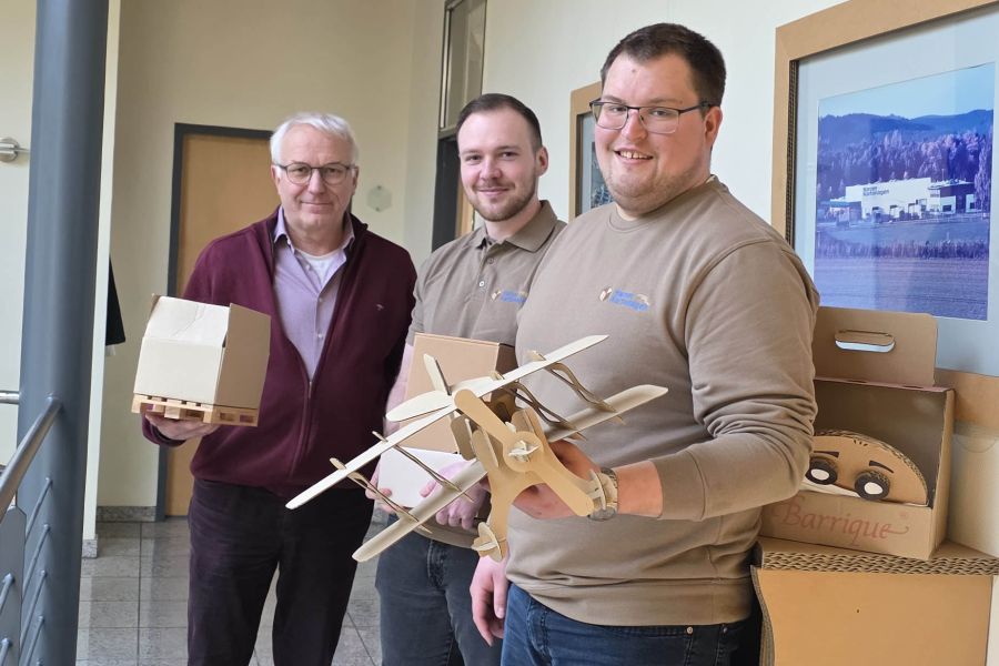 Vom Azubi zum Industriemeister: Fabio Neumann setzt Meilenstein bei Harzer Kartonagen