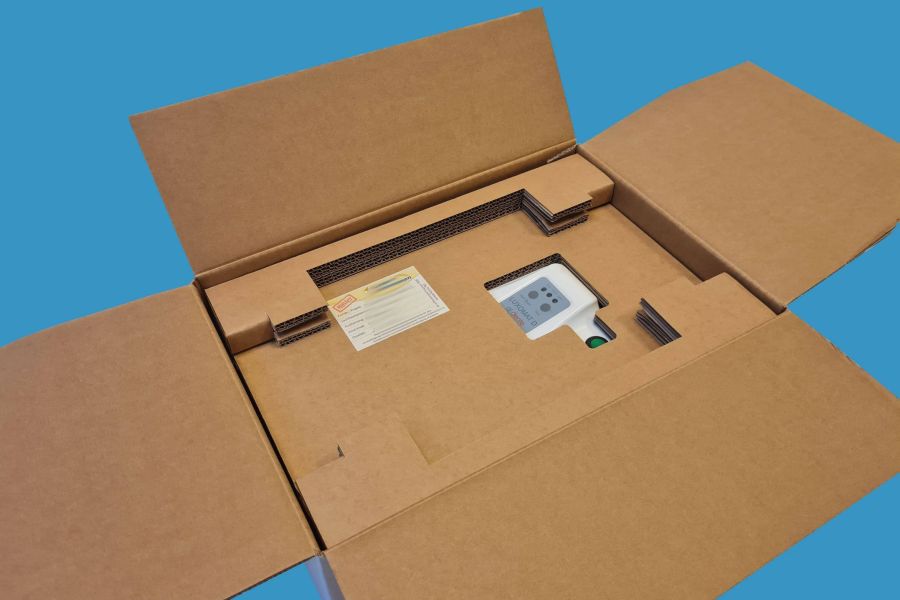 Verpackung Elektronik für den Online-Handel