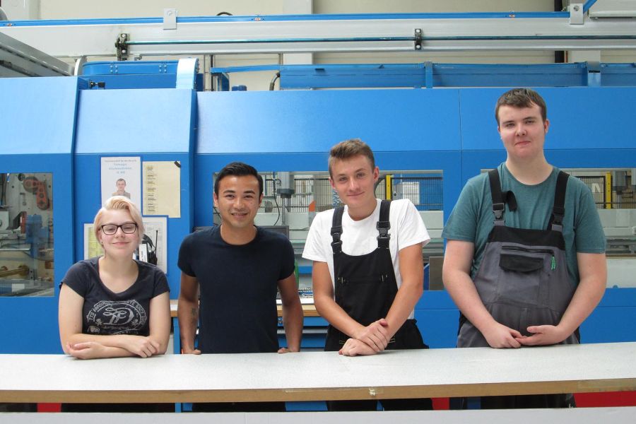 Ausbildung bei Harzer Kartonagen: Das erste halbe Jahr ist fast geschafft