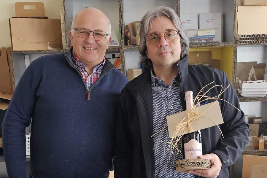 10 Jahre Harzer Kartonagen: Heiko Linke feiert Dienstjubiläum in Langelsheim