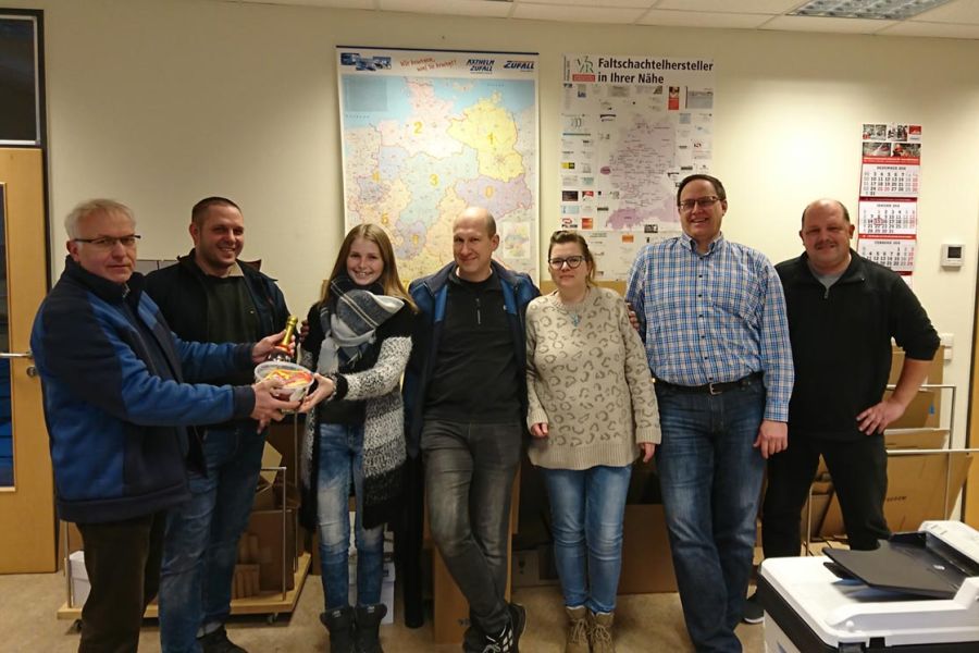 Kaufmännisches Team gewinnt Kegelwettbewerb