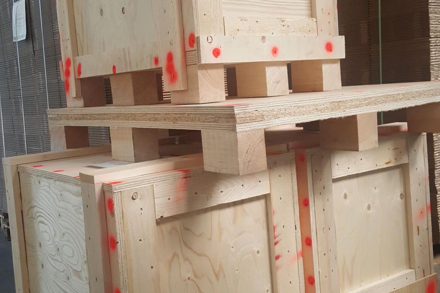 Transportkisten aus Holz Harzer Kartonagen