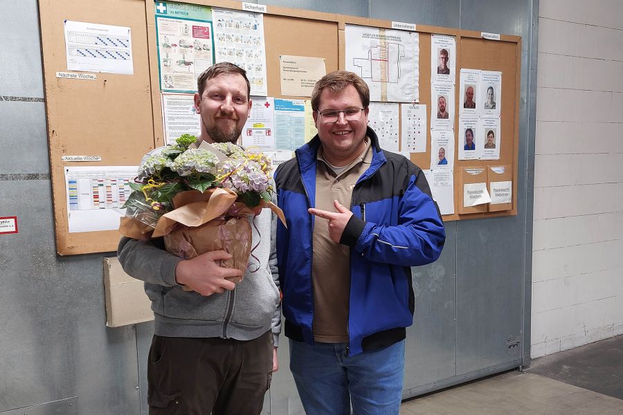 Von der Ausbildung bis zum Musterbau: Sven Dannhauer feiert 15-Jähriges
